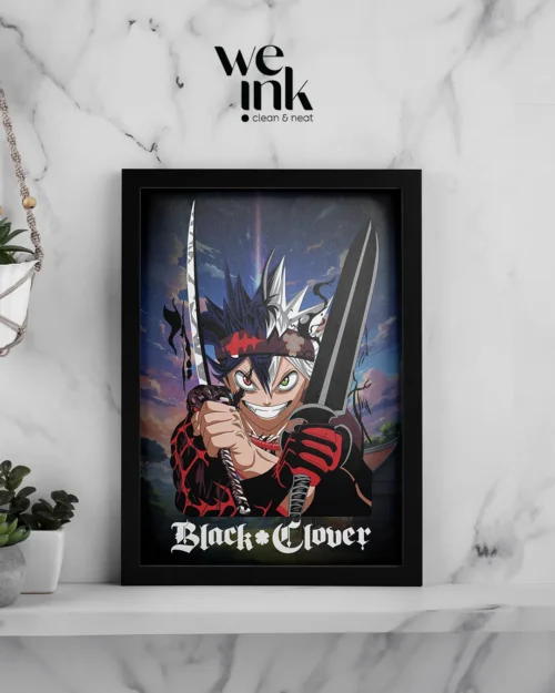 Black Clover Asta Photo Frame