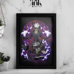 Black Clover Devil Asta Photo Frame