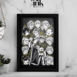 Black Clover Black bull squad Photo Frame