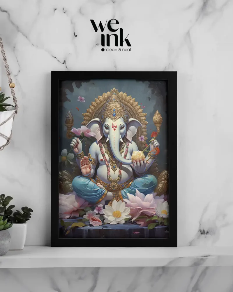 Majestic Lord Ganesha Frame